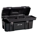 Waterloo PP-2310BK Portable Series Plastic Tool Tote with Tote, 23-Inch, Black by Waterloo Industrie