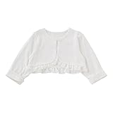 (チャックル) chuckle *ピュアホワイト*爽やかセレモニーカーディガン ホワイト 90cm P3350-90-10