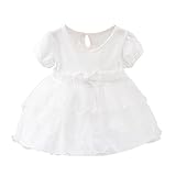 Cutelove 子供ドレス ワンピース 女の子 蝶結び付き チュチュドレス 半袖 可愛い 夏 赤ちゃん 素敵 おしゃれ ドレス 3色