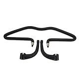 uxcell カーコートハンガー プラスチック メタル フォーム ラバーコートハンガー 1個入り