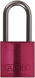 ABUS 72hb / 40 – 40 KA安全ロックアウトアルミKeyed Alike Padlock with 1 – 9 / 16インチシャックル、レッド