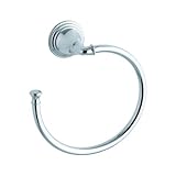 KOHLER K-10557-CP Devonshire Towel Ring, Polished Chrome [並行輸入品]