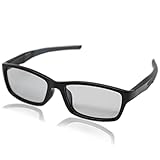 [エイトトウキョウ] サングラス 偏光 偏向 メンズ レディース ブルーライトカット 日本製 ウェリントン ボストン 軽量 ライトカラー ドライブ バイカー メガネ スポーツ 運転用 釣り 野球 ゴルフ UVカット ブルーライトカット 高性能レンズ [ 鯖江製 レンズ ] ブラック/ライトスモーク TAC6127-LSM