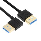 NFHK ウルトラファイン 右アングル DisplayPort 1.4 DP - DPケーブル 8K 60hz ケーブル Ultra-HD UHD 4K 144hz 90度 デスクトップノートパソコンモニター用 100cm