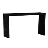 arne コンソールテーブル コンソール机 ラック 店舗 デスク 食卓 幅100cm 奥行30cm 高さ60cm ZERO-X 10030H black