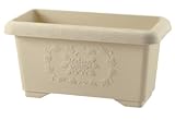 リッチェル Nシャンティ 深型プランター 45型 455×225×230H アイボリー