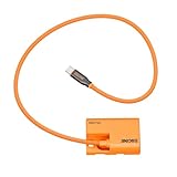 HangTon パワーバンク PD 9V USB Type-C to LP-E6N Canon EOS R5 R5C R6II R7 5DIV 6D 7DII 60D 80D 90D、BMPCC 4Kカメラ、8.4V 3A ダミーバッテリーケーブル 60cm