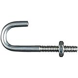 Nationalハードウェア2195bc 3 / 16 " x 1 – 7 / 8 "亜鉛メッキJボルトW /六角ナット 3/16" x 1-7/8" N232-868 1