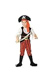 RoarSoar Pretend Play Pirate Costume (Age 1 to 3) Small One Color [並行輸入品]