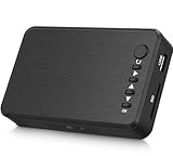 多機能メディアプレーヤー マルチメディアプレイヤー デジタルHDプレーヤー1920ｘ1080解像度 HDMI・VGA・AVコンポーネント出力対応 USBメモリ/SDカード/外付けハードディスク対応 MP4プレーヤー 写真 動画 ビデオ ファイルをテレビで再生 プレゼント