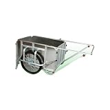 ハラックス コンパック　折りたたみ式リヤカー　ノーパンクタイヤ 耐荷重350kg （HC-3500N）