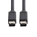 xiwai 1394a 6ピン - 6ピン オス FireWire 400 - FireWire 400 6-6 ilink ケーブル 400-400 IEEE 1394 1.8m。