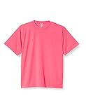 [グリマー] 半袖 4.4oz ドライTシャツ (クルーネック) 00300-ACT 蛍光ピンク 4L (日本サイズ4L相当)
