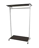 上下棚付 頑丈ハンガー シングル 幅120 OFS-02