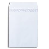 PEACE(ピース):R40再生ケント封筒　テープのり付　角2　100g／m2　〒枠なし　ホワイト　業務用パック　698－80　1箱（500枚） 6163075
