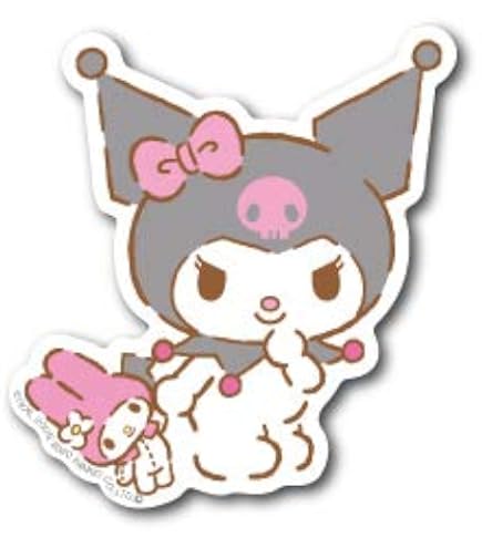 Amazon.co.jp: マイメロディ ＆ クロミ[ダイカット ミニステッカー