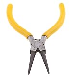 Dolity 小型　ワイヤーストリッパー　5インチ　プライヤー　曲げ　ジュエリー　ラウンドノーズ