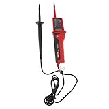 P Prettyia デジタルマルチメーター AC/DC電圧テスター 導通テスト オートレンジ　IP65防水　LCD表示