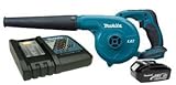 マキタ ブロワ マキタ 18V 充電式 純正バッテリー BL1830 急速充電器 付き 【並行輸入品】