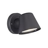 Acclaim 1404BK LED Wall Sconces Collection 1-Light Wall Mount Outdoor Light Fixture, Matte Black [並行