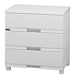 天馬 フィッツプラス プレミアム 幅65cm×3段 セラミックホワイト FP6503