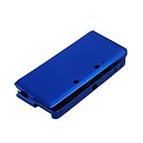 3DS用　アルミニウムケース　プロテクトケース Aluminum Box for 3DS ダークブルー