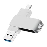 ALLVD usb 2.1 メモリ TYPE-C Android 対応 フラッシュドライブ USB メモリ TYPE-C uSBメモリ/Micro / 3in1 フラッシュ 32 GB （ぎん）