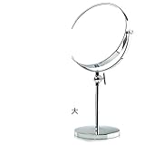 デスクトップCosmeticミラー20 cm / 8インチクイーンサイズスタイルプリンセスミラー/ポータブルウェディングドレッシングミラー/両面ミラー EOTFJGK