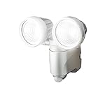 高儀 EARTH MAN AC100V LEDセンサーライト ダブル 6W×2 SLT-6LWA