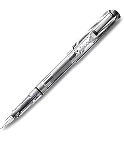Amazon | Lamy Safari Vista 万年筆 - デモンストレータークリア 極細