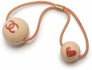 流行に シャネル ブラック プラスチック ヘアゴム ヘアアクセサリー