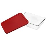 Pyrex 1069618 6 Cup Rectangle Storage With Lid by Pyrex