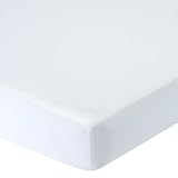 Babies R Us Fuzzy Brushed Crib Sheet - White by Babies R Us