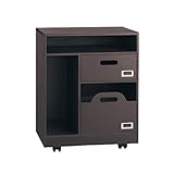 リビングワゴン　　ダークブラウン