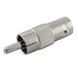 uxcell　コネクタ　アダプター　CCTVビデオ用　同軸ケーブル　 BNCメス- RCA オス