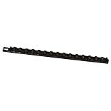 Ernst Manufacturing 8421M-Black-3/8 18-Inch Magnetic Socket Organizer and 15-3/8-Inch Twist Lock Cli