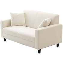 ソファ 2人掛け アイボリー 合皮 美品 一人暮らし 同棲