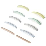 Libeauty まつ毛リフト シリコンパッド 再利用可能な まつ毛パーマ ロッド サイズ4ペア、下まつげパッド1ペア まつげカール用パッド ラッシュリフティングシールド まつげの持ち上げに最適