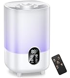 Vootic 2025冬新モデル UV除菌 上から給水 4.5L大容量 超音波式加湿器 卓上 アロマ対応 静音