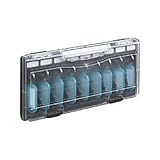 キーファイルハーフ（ＫＥＹＳＹＳ）　透明フタタイプ　鍵９個収容可能　品番：KFB-HA4T　注文番号：55447959　メーカー：コクヨ