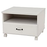 プリンターワゴン MUD-6207WH ホワイト