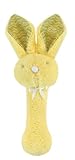 Stephan Baby Fuzzy Bunnie Rattle, Yellow by Stephan Baby
