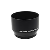 Toileum HS-4レンズフード（対象レンズ：Nikkor 105mm f/2.5 135mm f/3.5 105mm f/4レンズに対応）52mmメタルレンズフード レンズフード HS-4レンズシェード