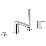 Grohe 23048002 Eurostyle Cosmopolitan Volume Control Roman Tub Faucet with Hand Shower [並行輸入品]