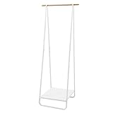 ルームアンドホーム ハンガー ラック シェルフ ノルディック ホワイト 40×41×141cm