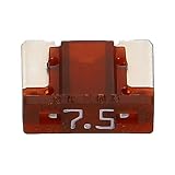 エーモン(amon) 低背ヒューズ 7.5A (約11×9×4mm) 5個入 3683