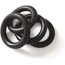 Amazon | Oリング オーリング ゴム製 交換用 (ブラック, 7mm x