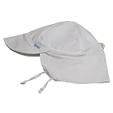 アイプレイ 帽子 サンウェア フラップ付キャップ Lサイズ ホワイト 737101 べビー 赤ちゃん Iplay [並行輸入品]