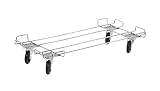 Quantumストレージシステムワイヤ棚Dollyベース20 " W x 48 " L