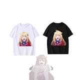 [REIZEA]Tシャツ 対応ひきこまり吸血姫の悶々 周辺 半袖 夏服 テラコマリ・ガンデスブラッド 同型 記念シャツ 良い通気性 柔らかい 変装 漫遊展 日常服 同人グッズ 人気 おしゃれ 誕生日プレゼント 男女兼用 (2XL,1)